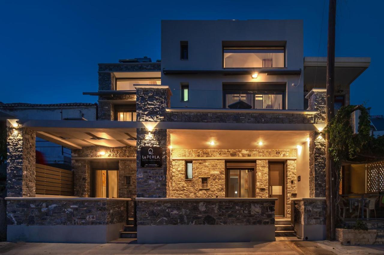 La Perla Suites Agioi Apostoli Extérieur photo