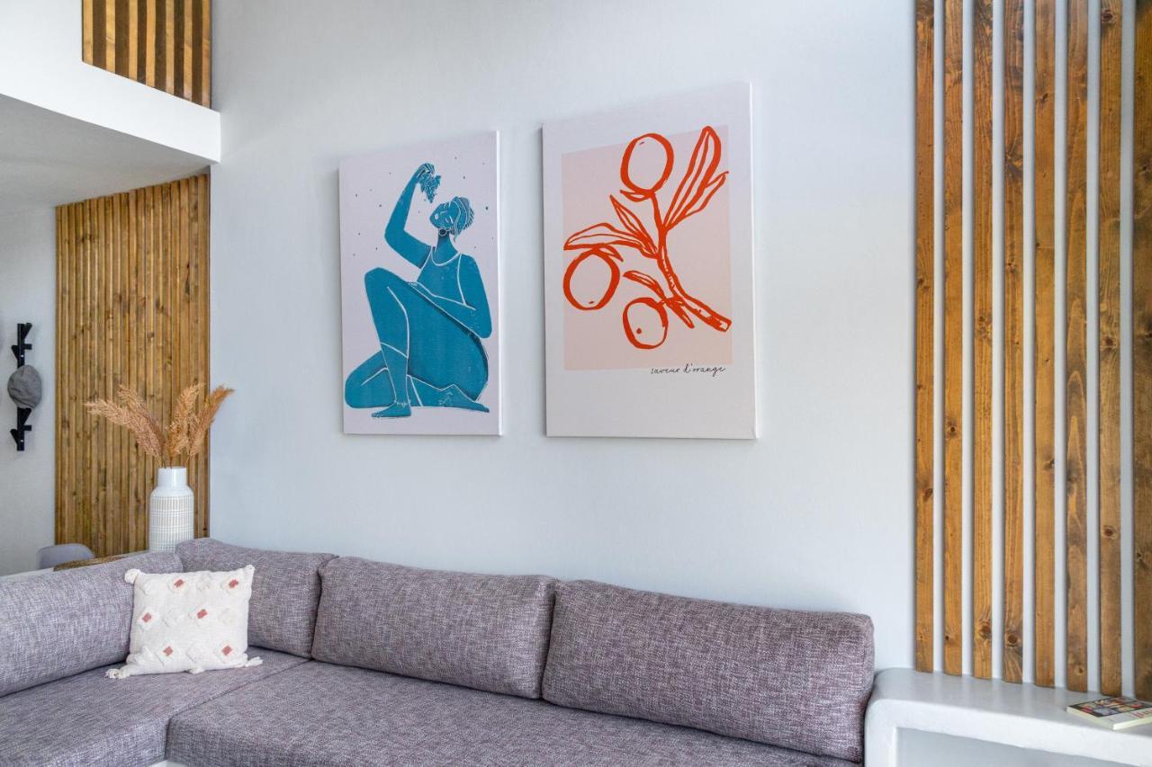 La Perla Suites Agioi Apostoli Extérieur photo