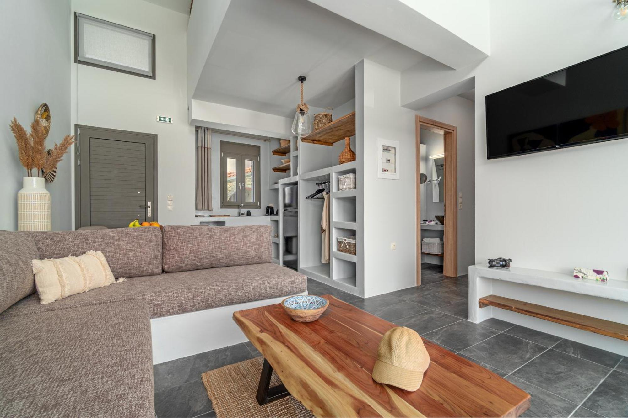 La Perla Suites Agioi Apostoli Extérieur photo